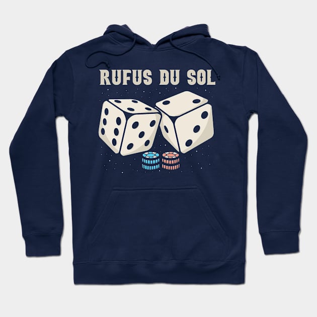 rufus du sol Dice Hoodie by Hsamal Gibran